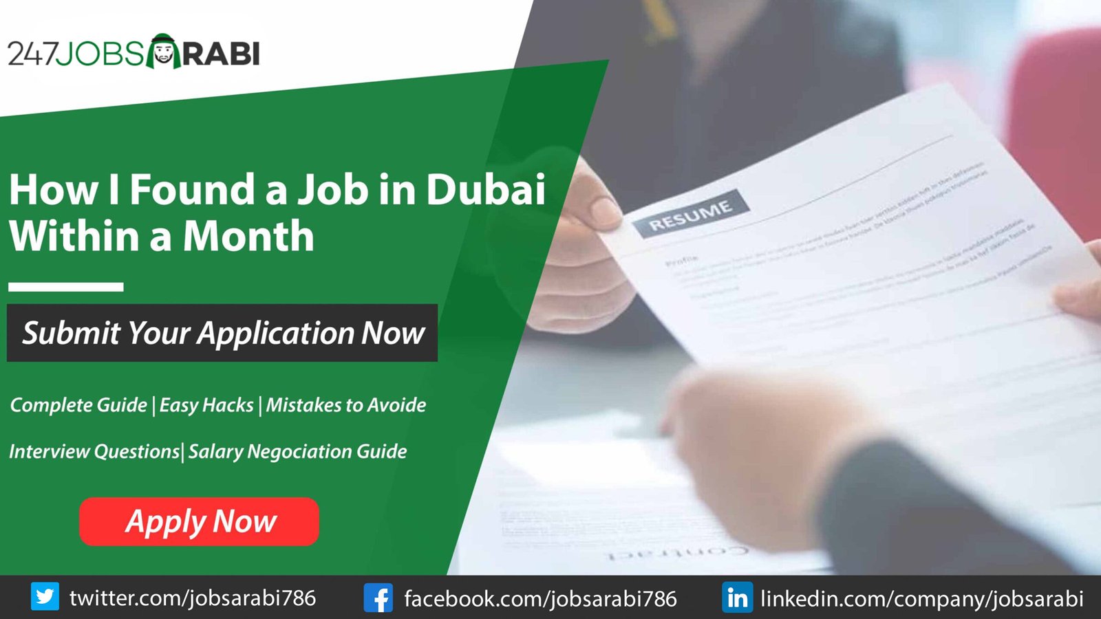 Find a Job in Dubai Within a Month